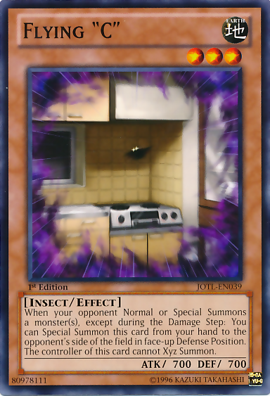 Flying "C" [JOTL-EN039] Common Yu-Gi-Oh!
