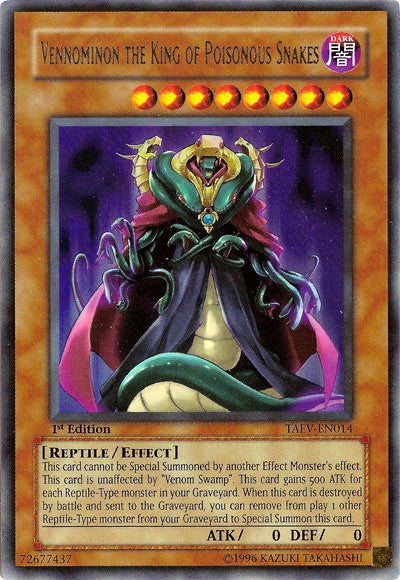 Vennominon the King of Poisonous Snakes [TAEV-EN014] Ultra Rare Yu-Gi-Oh!