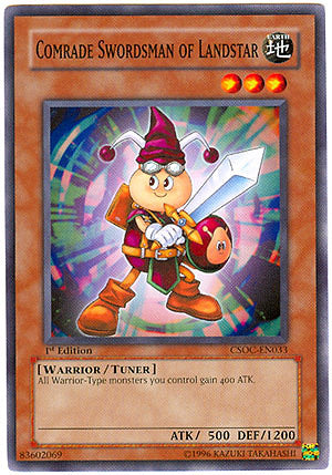 Comrade Swordsman of Landstar [CSOC-EN033] Common Yu-Gi-Oh!