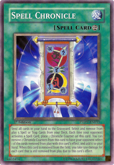 Spell Chronicle [PTDN-EN050] Common Yu-Gi-Oh!