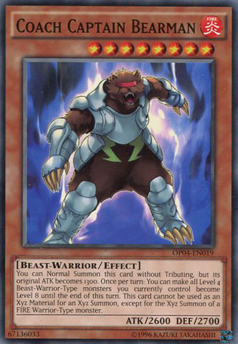 Coach Captain Bearman [OP04-EN019] Common Yu-Gi-Oh!
