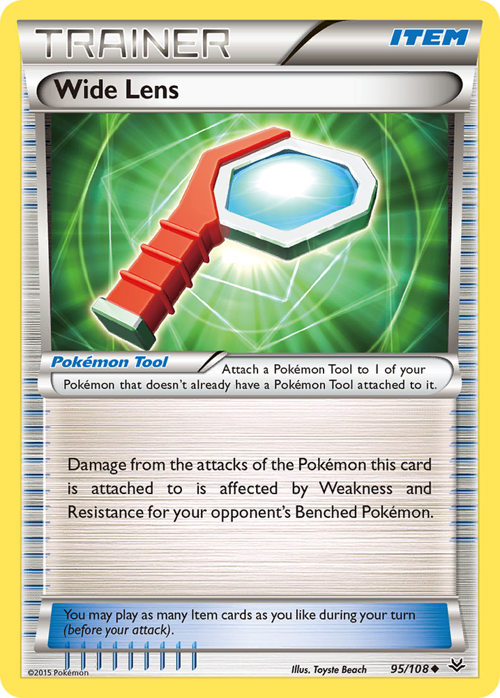 Wide Lens (95/108) [XY: Roaring Skies] Pokémon