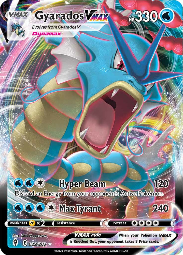 Gyarados VMAX (029/203) [Sword & Shield: Evolving Skies] Pokémon