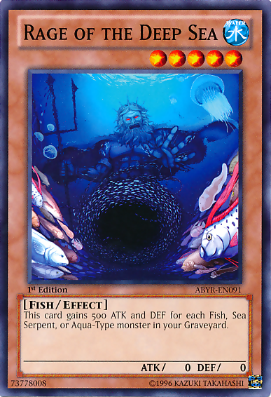 Rage of the Deep Sea [ABYR-EN091] Common Yu-Gi-Oh!