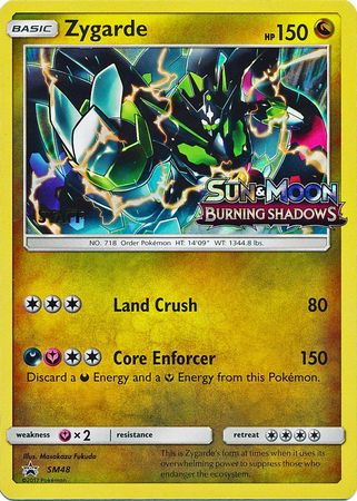 Zygarde (SM48) (Staff Prerelease Promo) [Sun & Moon: Black Star Promos] Pokémon