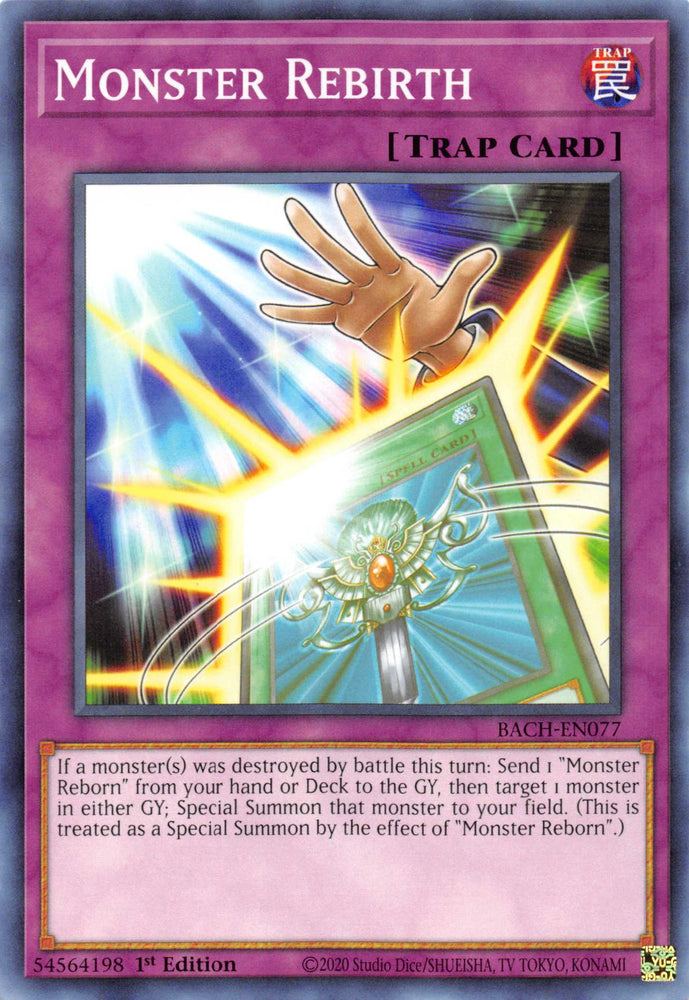 Monster Rebirth [BACH-EN077] Common Yu-Gi-Oh!