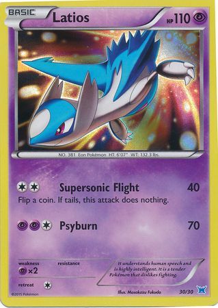 Latios (30/30) [XY: Trainer Kit 2 - Latios] Pokémon
