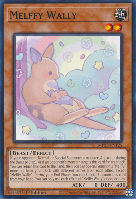 Melffy Wally [MP23-EN125] Common Yu-Gi-Oh!