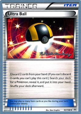 Ultra Ball (93/108) (Punches 'n' Bites - Patrick Martinez) [World Championships 2015] Pokémon