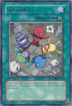Solidarity [ANPR-EN054] Rare Yu-Gi-Oh!