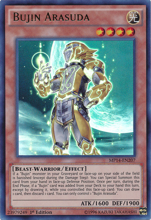 Bujin Arasuda [MP14-EN207] Ultra Rare Yu-Gi-Oh!