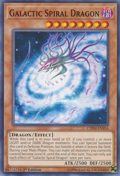 Galactic Spiral Dragon [CHIM-EN016] Common Yu-Gi-Oh!