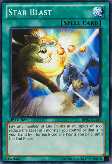 Star Blast [BP02-EN154] Mosaic Rare Yu-Gi-Oh!
