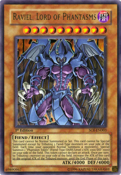 Raviel, Lord of Phantasms [SOI-EN003] Ultra Rare Yu-Gi-Oh!