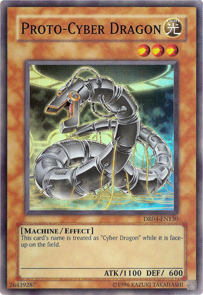 Proto-Cyber Dragon [DR04-EN130] Super Rare Yu-Gi-Oh!