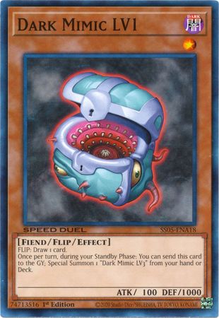 Dark Mimic LV1 [SS05-ENA18] Common Yu-Gi-Oh!