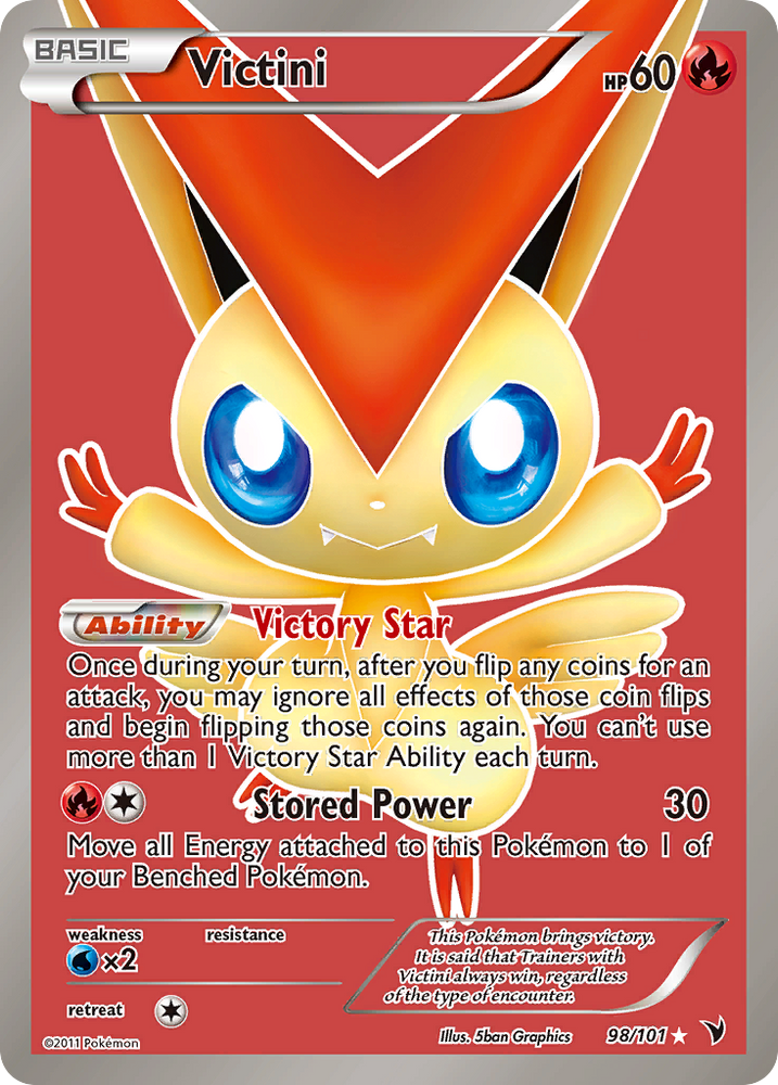 Victini (98/101) [Black & White: Noble Victories] Pokémon