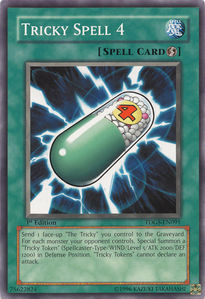 Tricky Spell 4 [TDGS-EN091] Common Yu-Gi-Oh!