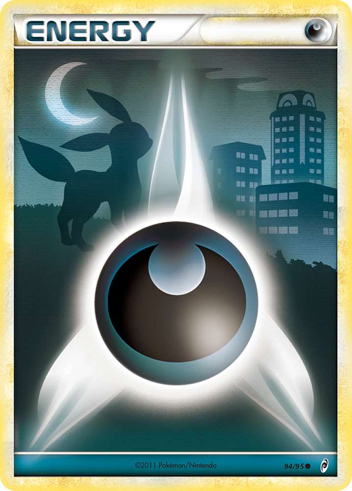 Darkness Energy (94/95) [HeartGold & SoulSilver: Call of Legends] Pokémon