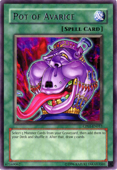 Pot of Avarice [CP01-EN011] Rare Yu-Gi-Oh!