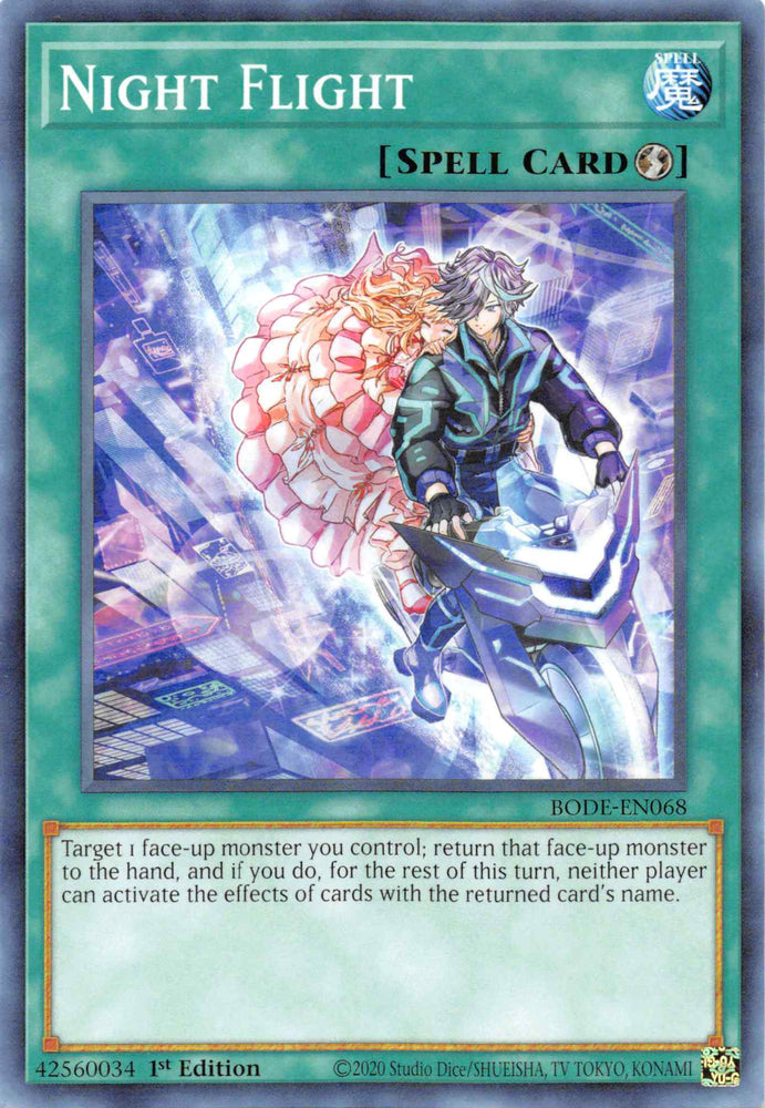 Night Flight [BODE-EN068] Common Yu-Gi-Oh!