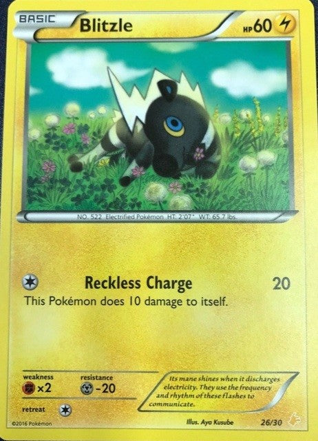 Blitzle (26/30) [XY: Trainer Kit 3 - Pikachu Libre] Pokémon
