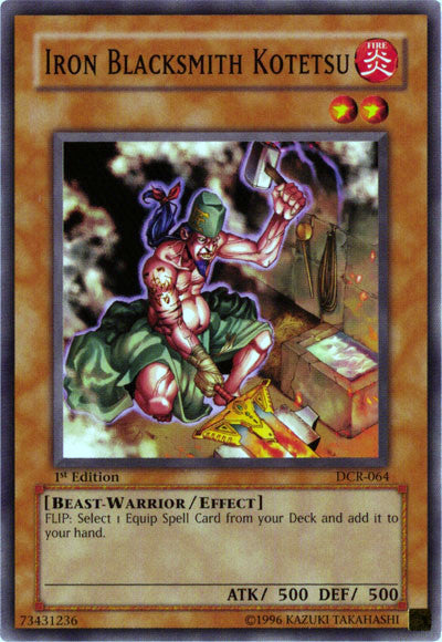 Iron Blacksmith Kotetsu [DCR-064] Common Yu-Gi-Oh!
