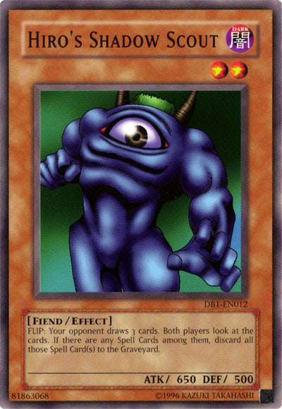 Hiro's Shadow Scout [DB1-EN012] Common Yu-Gi-Oh!