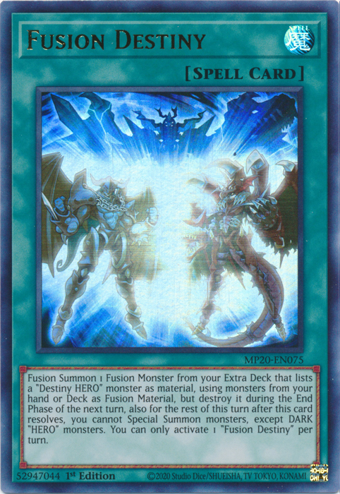 Fusion Destiny [MP20-EN075] Ultra Rare Yu-Gi-Oh!