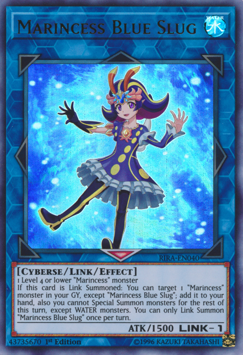 Marincess Blue Slug [RIRA-EN040] Ultra Rare Yu-Gi-Oh!
