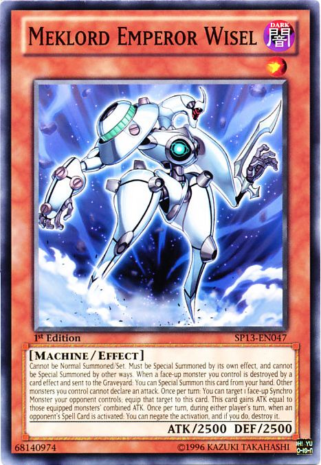Meklord Emperor Wisel [SP13-EN047] Common Yu-Gi-Oh!