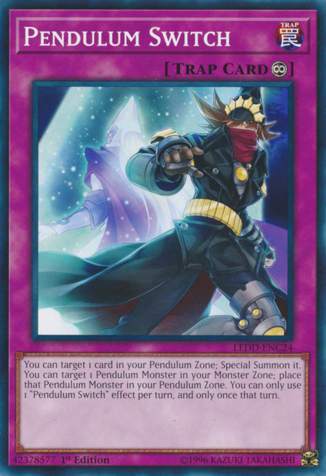 Pendulum Switch [LEDD-ENC24] Common Yu-Gi-Oh!