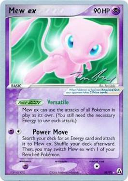 Mew ex (88/92) (Legendary Ascent - Tom Roos) [World Championships 2007] Pokémon