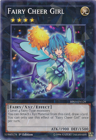 Fairy Cheer Girl [BP03-EN129] Shatterfoil Rare Yu-Gi-Oh!