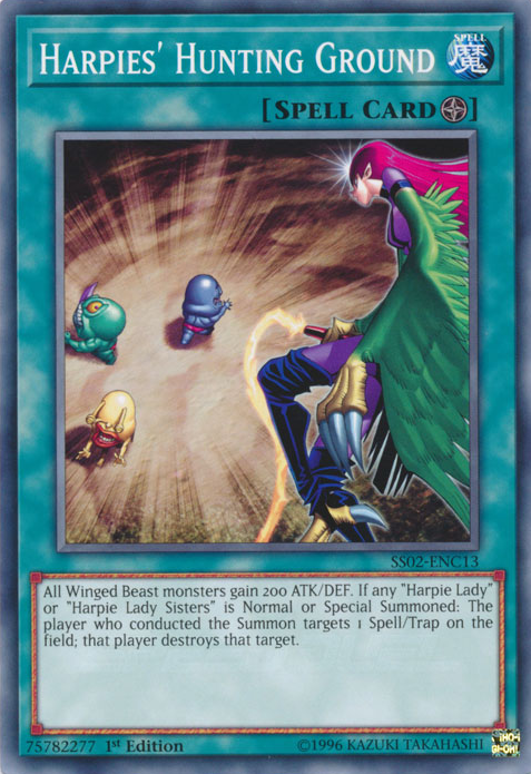 Harpies' Hunting Ground [SS02-ENC13] Common Yu-Gi-Oh!