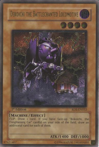 Dekoichi the Battlechanted Locomotive [RDS-EN032] Ultimate Rare Yu-Gi-Oh!