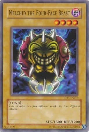 Melchid the Four-Face Beast [DB1-EN215] Common Yu-Gi-Oh!