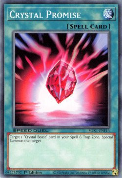 Crystal Promise [SGX1-ENF13] Common Yu-Gi-Oh!