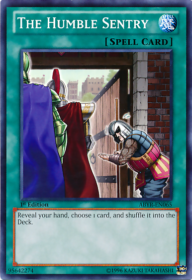 The Humble Sentry [ABYR-EN065] Common Yu-Gi-Oh!