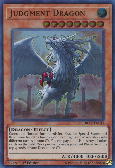 Judgment Dragon [BLLR-EN041] Ultra Rare Yu-Gi-Oh!