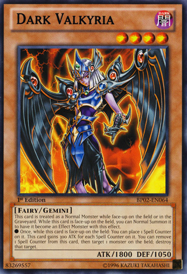 Dark Valkyria [BP02-EN064] Mosaic Rare Yu-Gi-Oh!