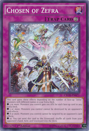 Chosen of Zefra [CROS-EN071] Common Yu-Gi-Oh!