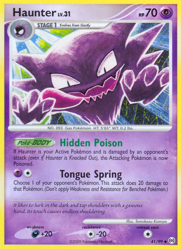 Haunter (41/99) [Platinum: Arceus] Pokémon