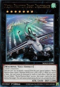Mecha Phantom Beast Dracossack [MAGO-EN067] Rare Yu-Gi-Oh!