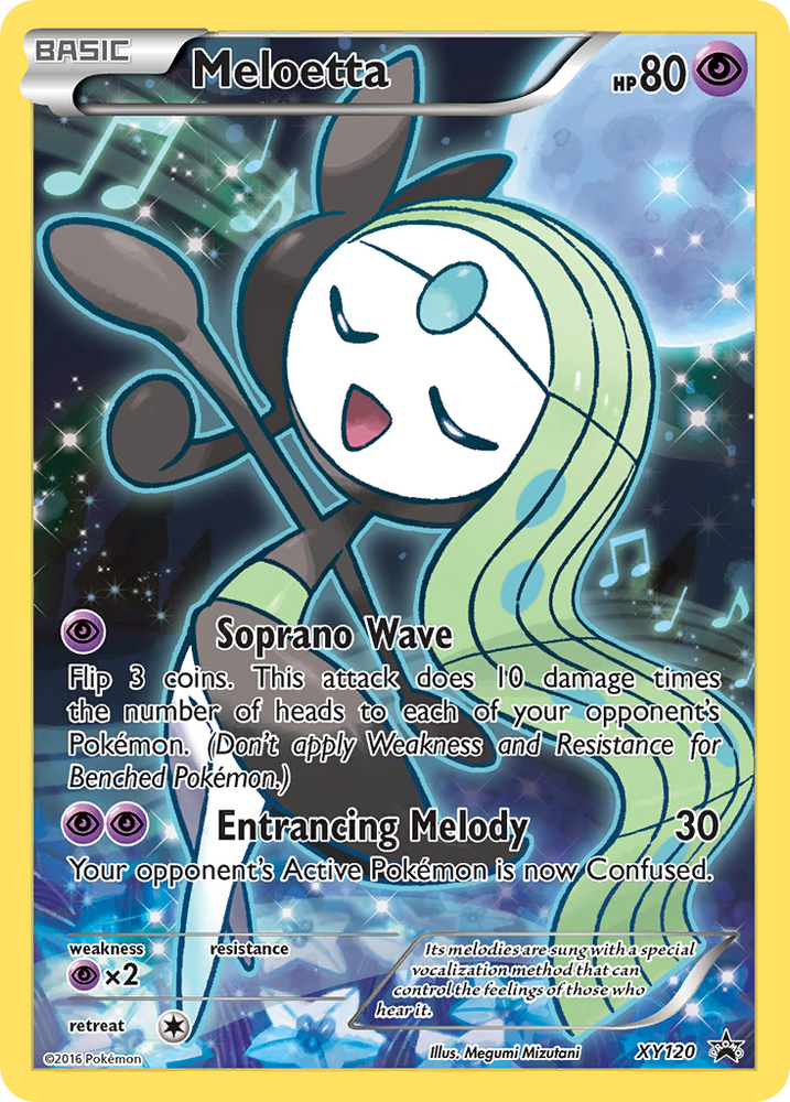 Meloetta (XY120) [XY: Black Star Promos] Pokémon