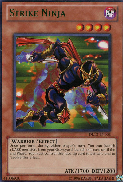Strike Ninja (Green) [DL13-EN005] Rare Yu-Gi-Oh!