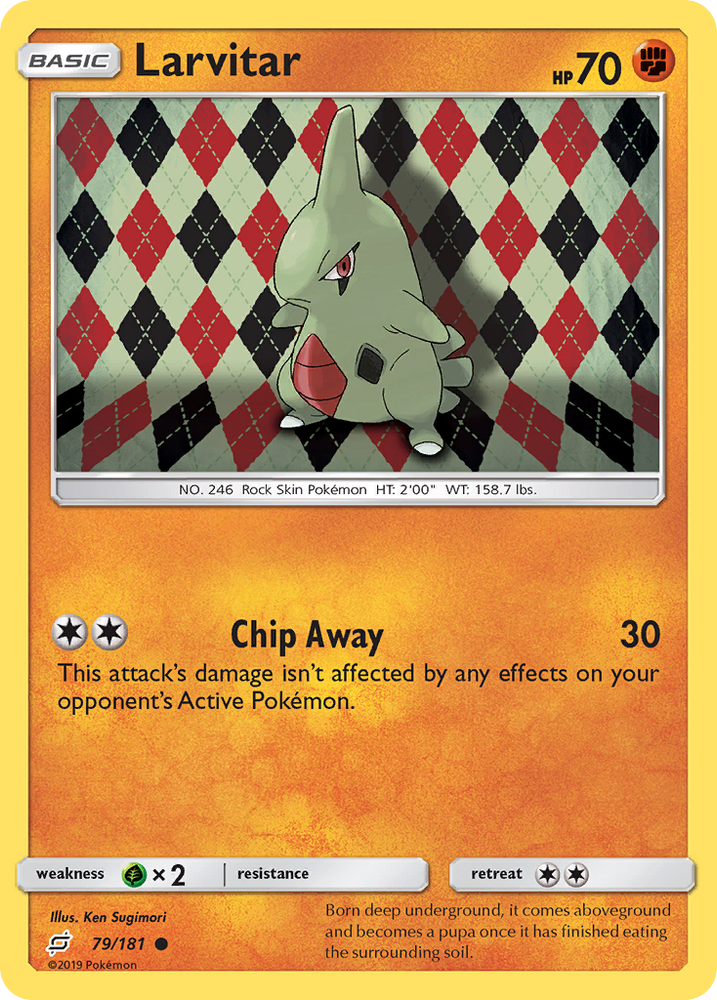 Larvitar (79/181) [Sun & Moon: Team Up] Pokémon