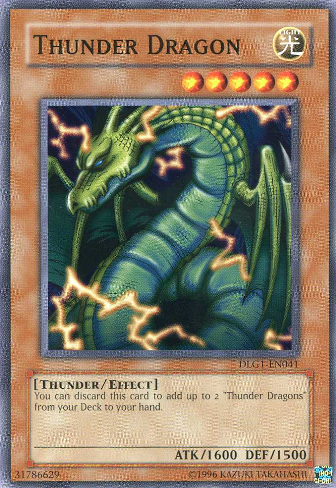 Thunder Dragon [DLG1-EN041] Common Yu-Gi-Oh!