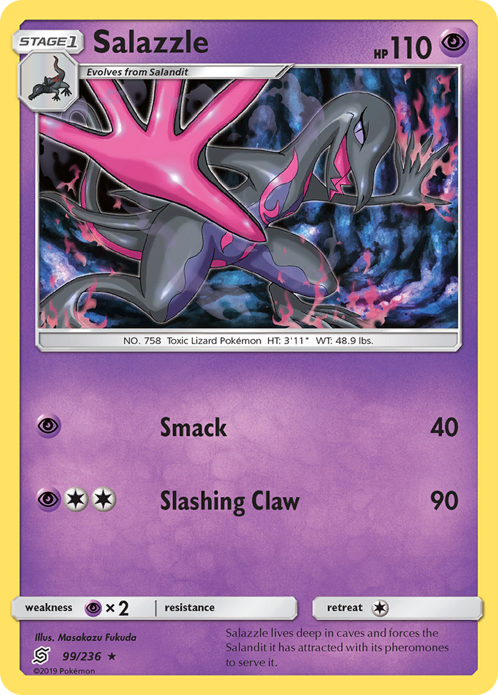 Salazzle (99/236) [Sun & Moon: Unified Minds] Pokémon