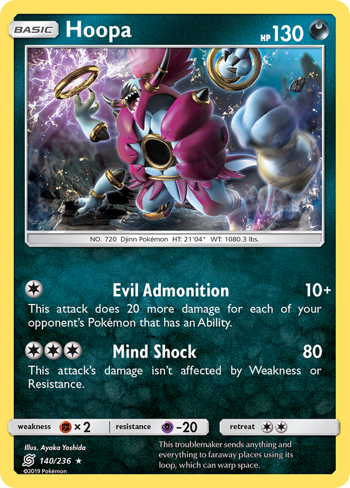 Hoopa (140/236) [Sun & Moon: Unified Minds] Pokémon